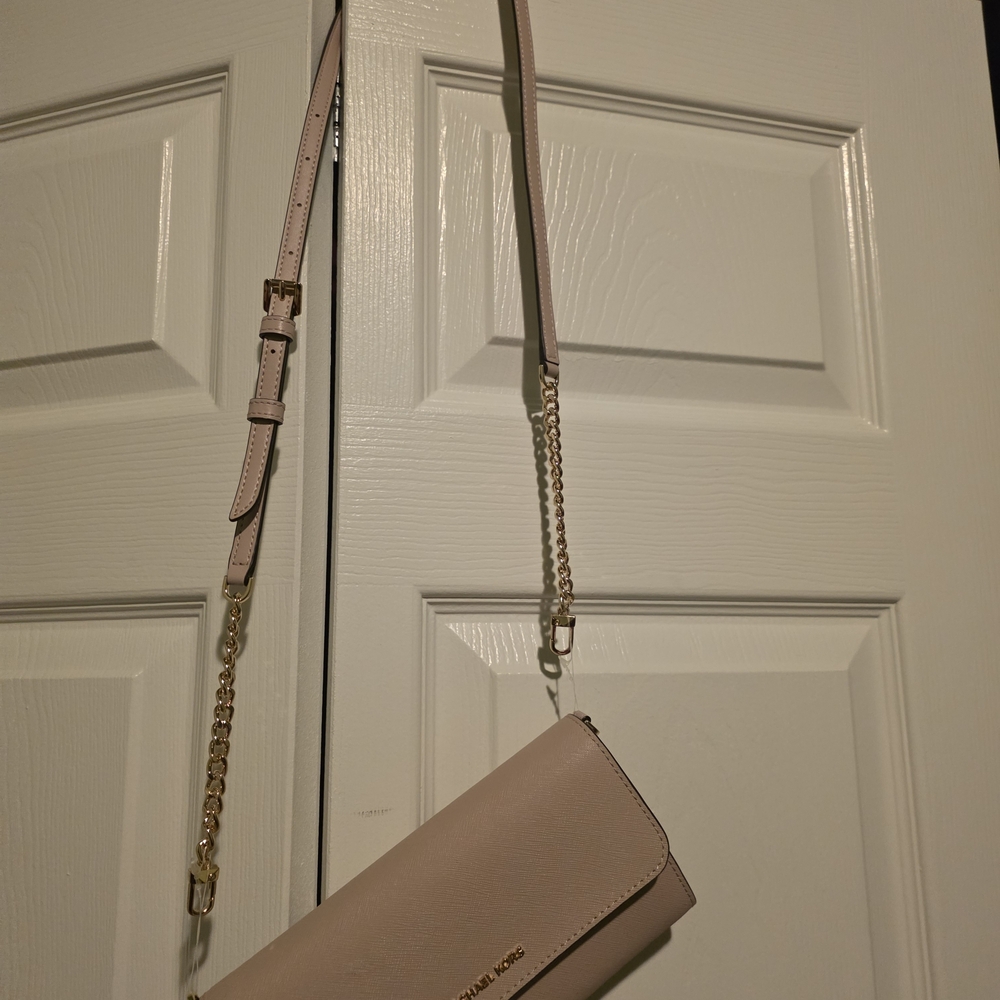 NWT-Michael Kors Blush Clutch Bag - Picture 7 of 9